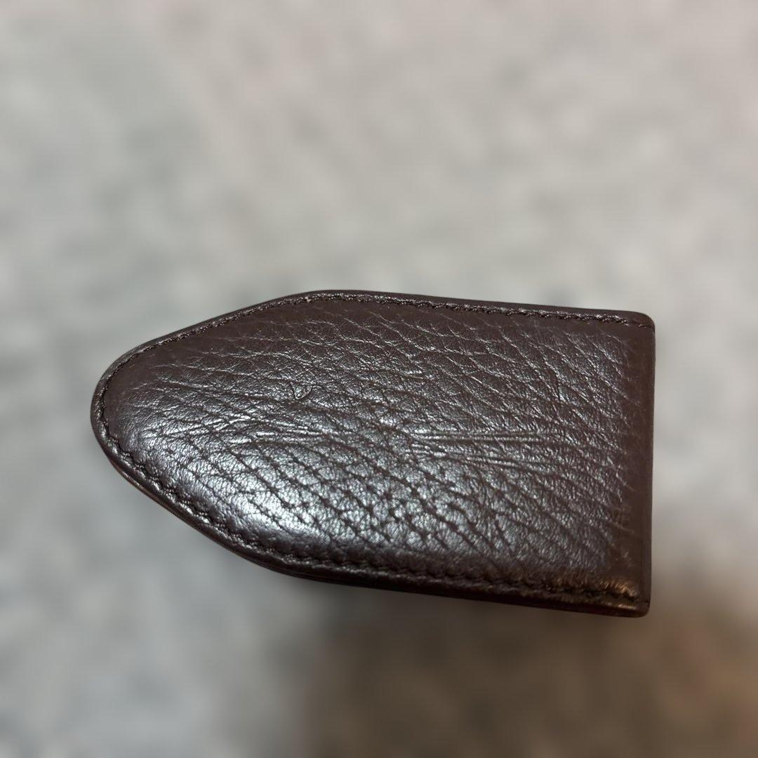 c*u様 【美品】Maison Margiela ダークブラウン マネークリップ