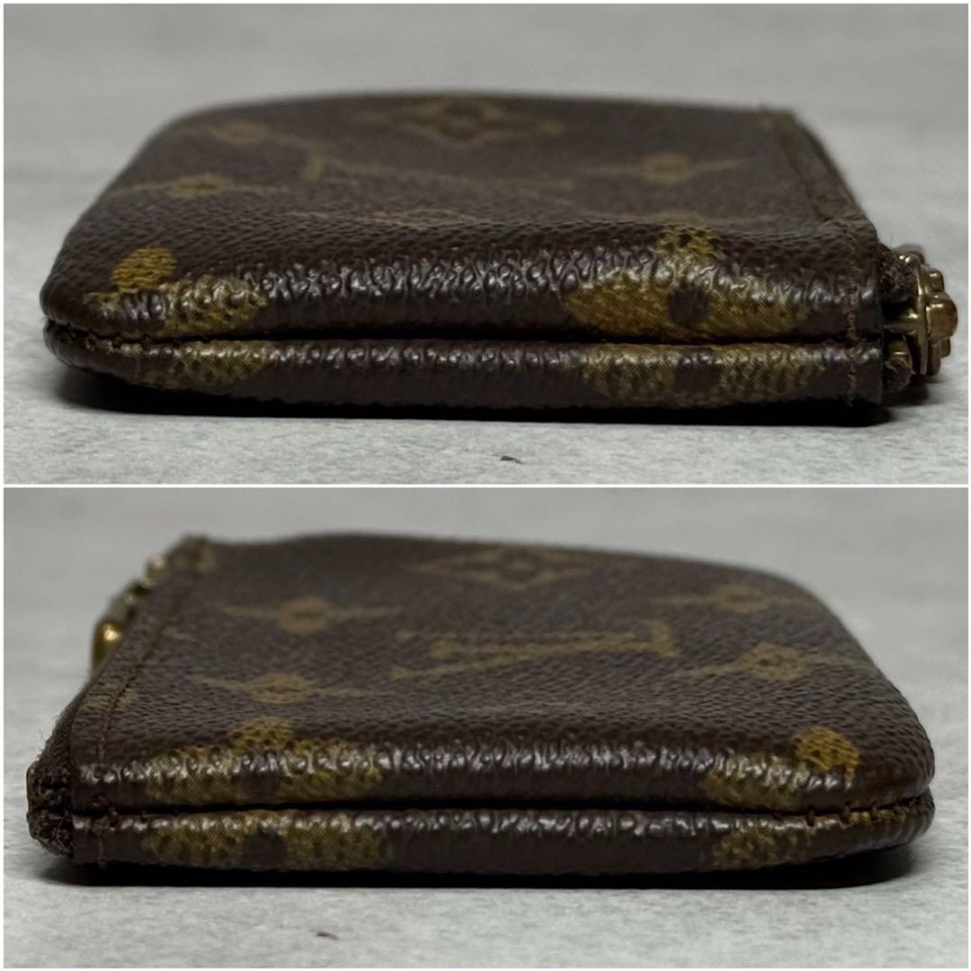 最高峰 定価4.7万 ルイヴィトン モノグラム ポシェットクレ 小銭入れ 財布