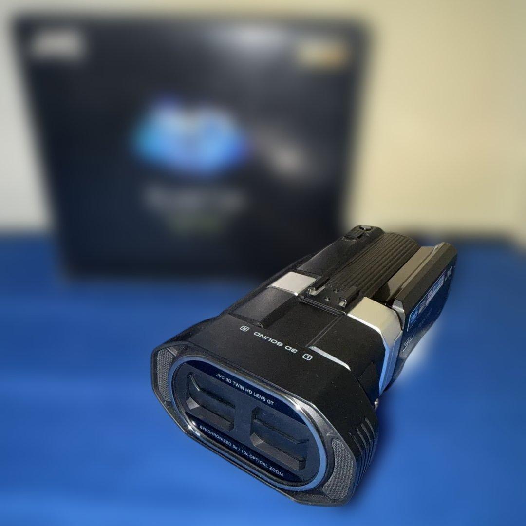 新品JVC GS-TD1-B 3D FULL HD ビデオカメラ