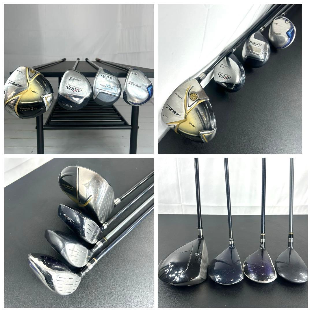 本格派　メンズゴルフクラブ　14本　フルセット お試しセット　ゴルフセット