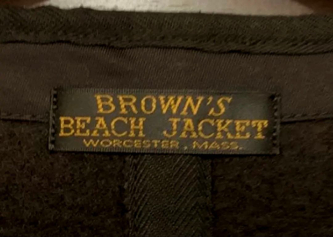 Brown's Beach Jacket vest ブラウンズビーチ　ベスト