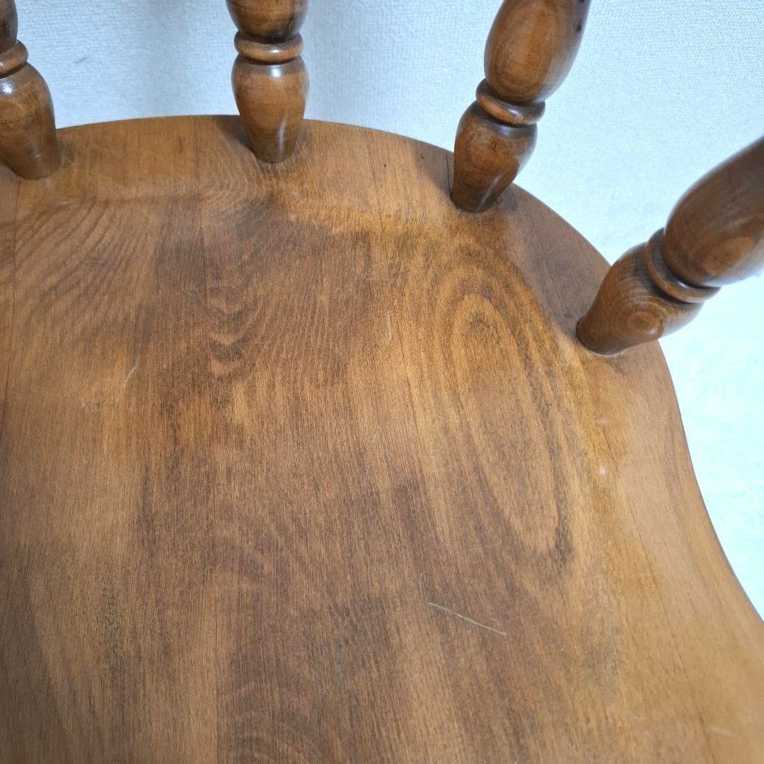 柏木工 木製 背もたれ 肘掛け付き椅子 アームチェア