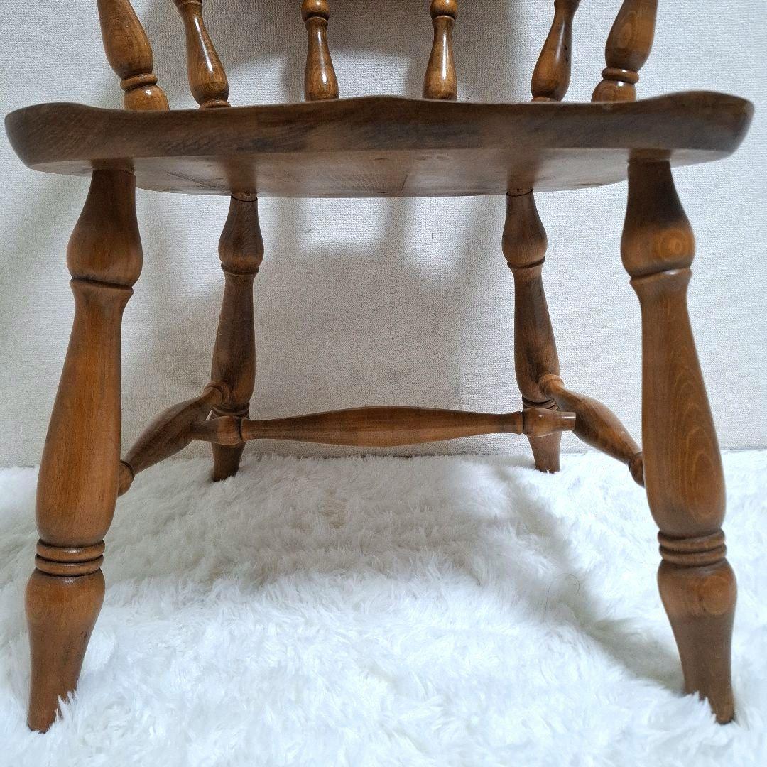 柏木工 木製 背もたれ 肘掛け付き椅子 アームチェア