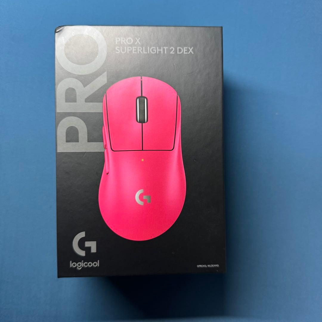 Logicool PRO X SUPERLIGHT 2 DEX ピンク