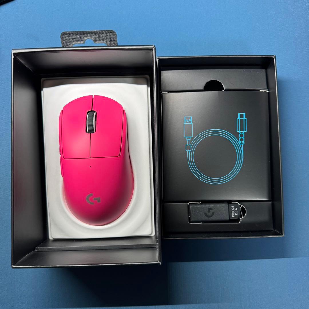 Logicool PRO X SUPERLIGHT 2 DEX ピンク