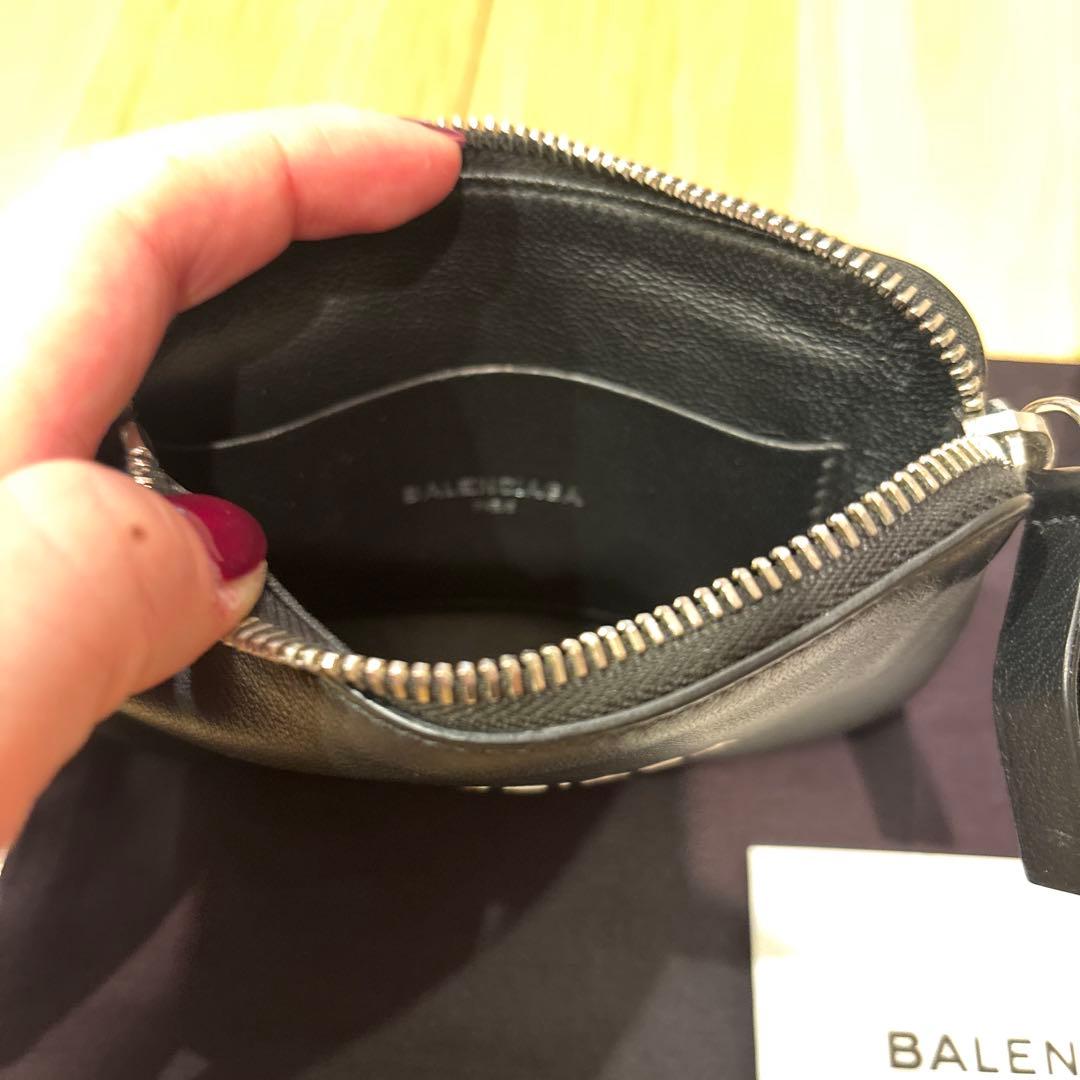 BALENCIAGA ブラックケース　カードケース　美品