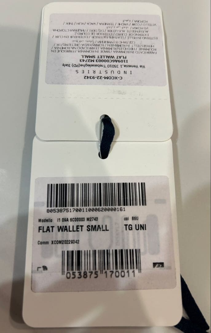 モンクレール　ネックウォレット カーフレザー財布 緑