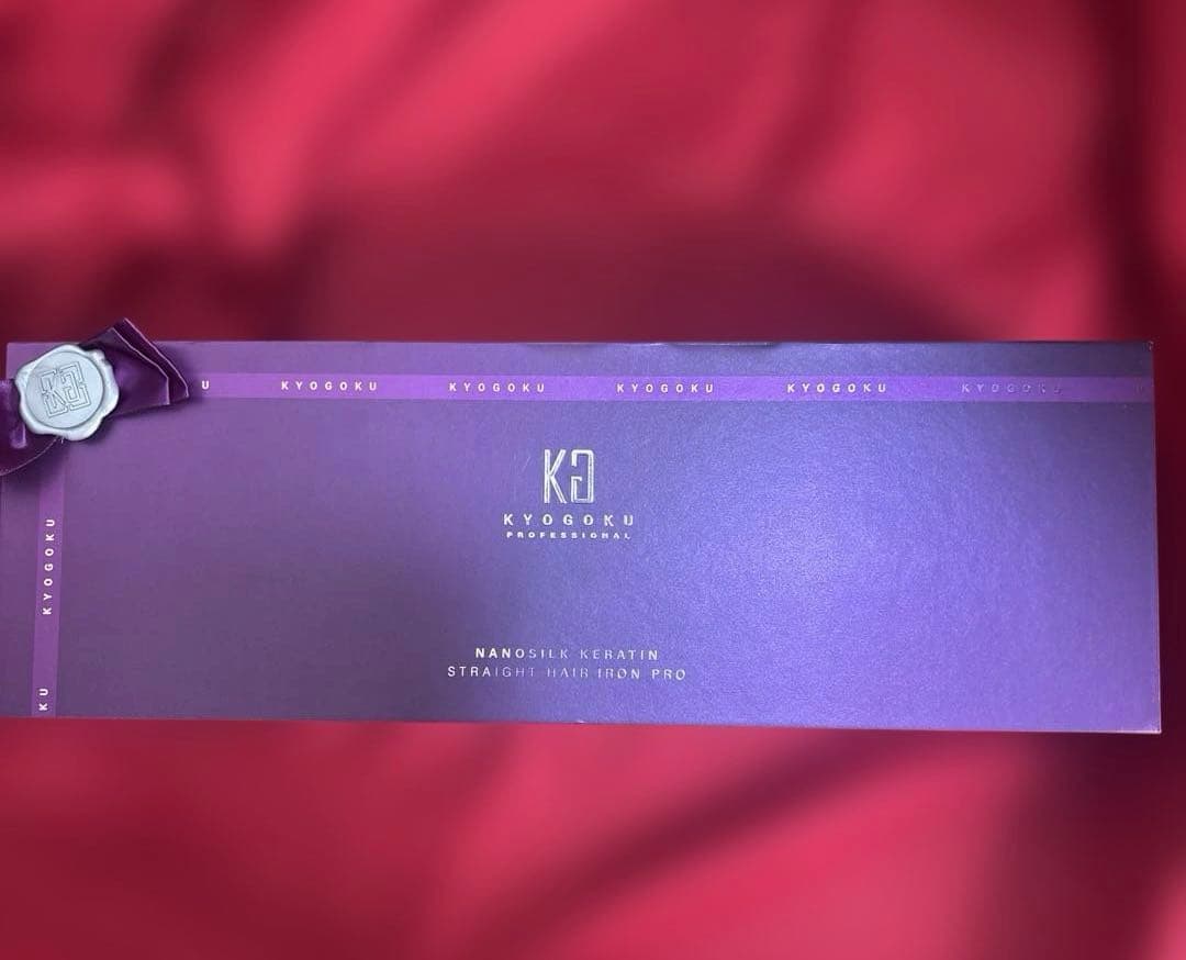 KYOGOKU ナノシルクケラチン ストレートアイロンプロヘアアイロン