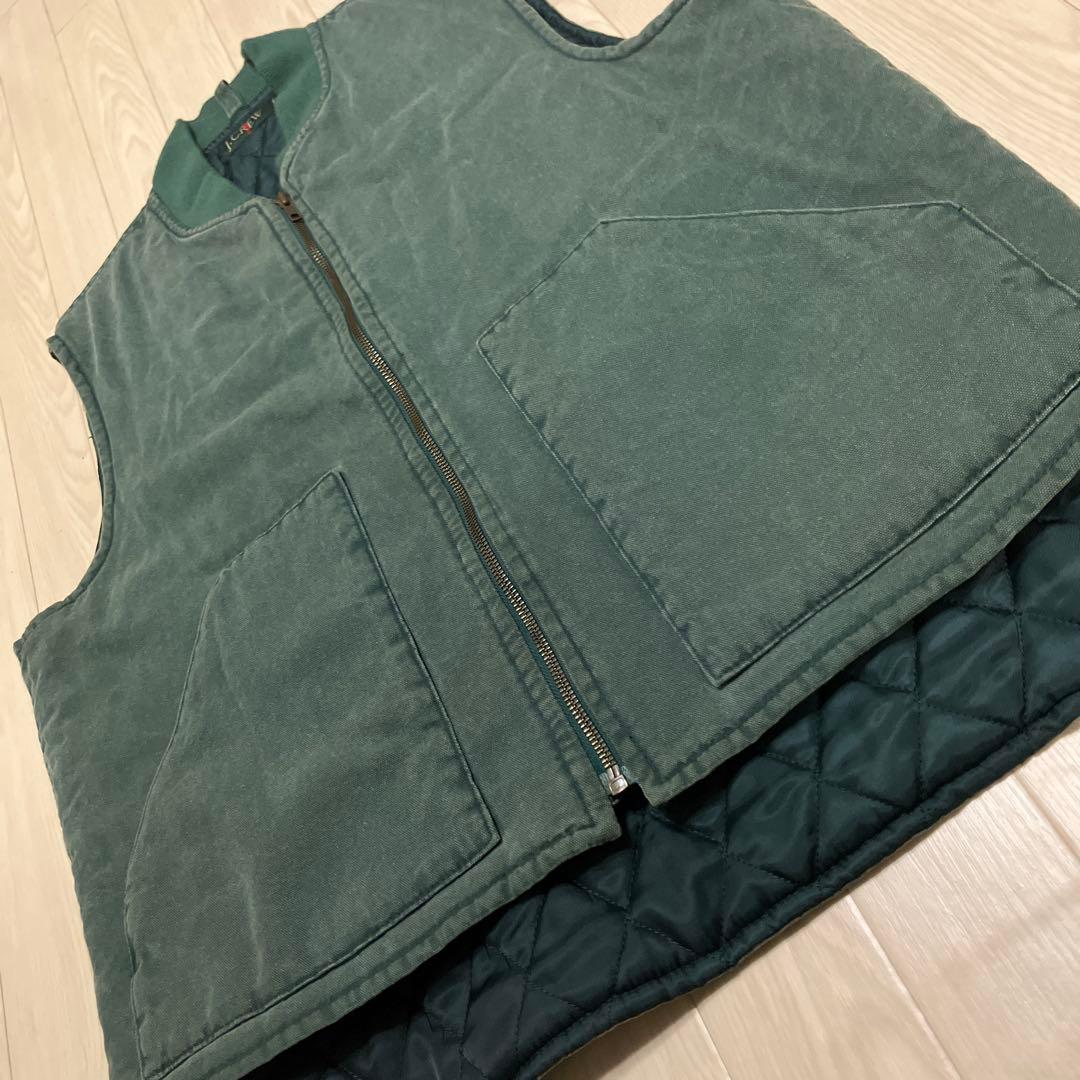 90s ジェイクルー ダックベスト ワークベスト