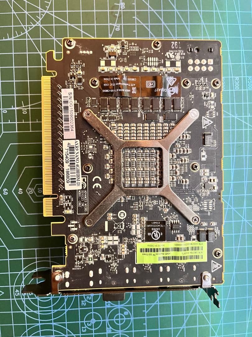 Radeon R9 Nano 4G グラフィックボード PowerColor