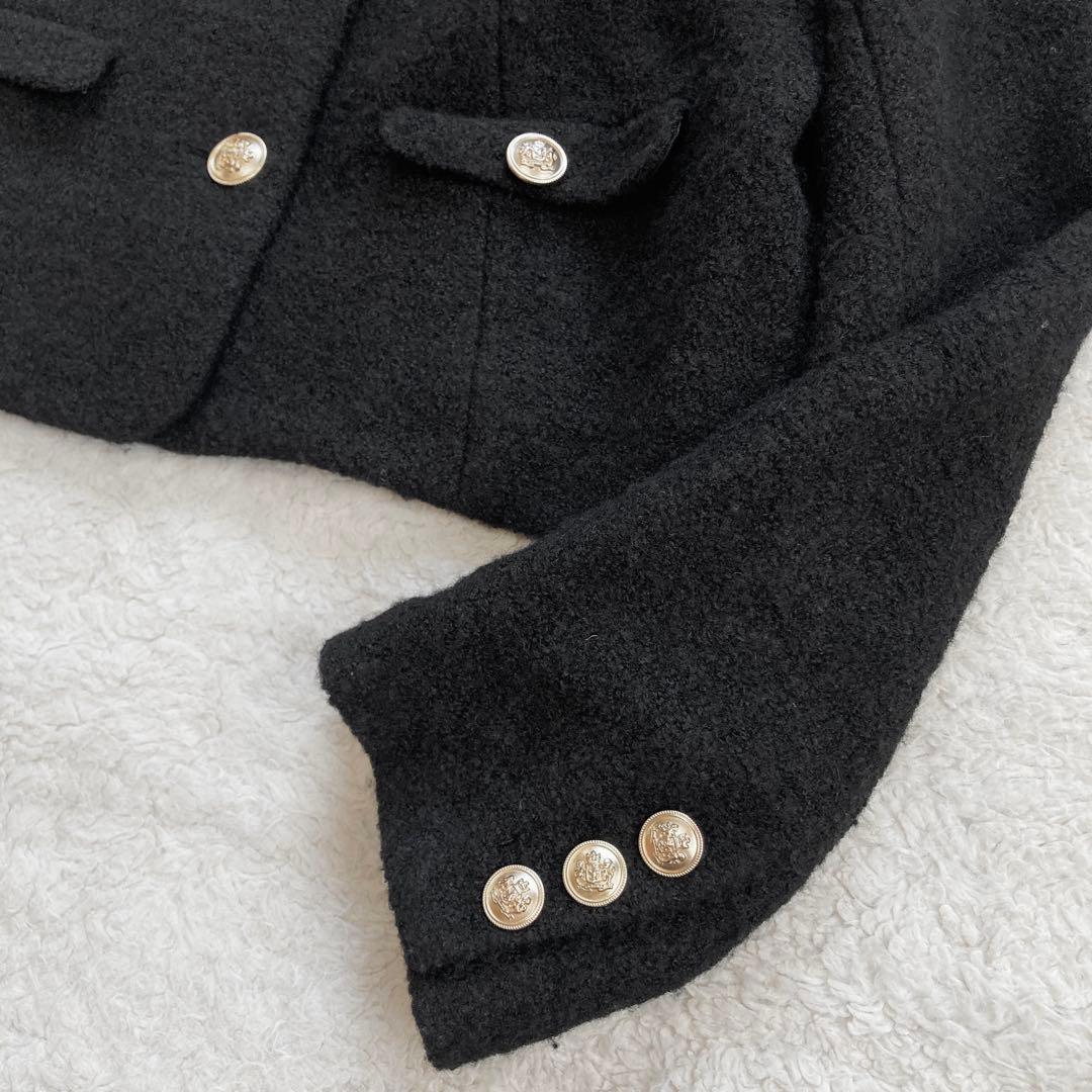 美品・24AW✨Her lip to　 Boucle Jacket