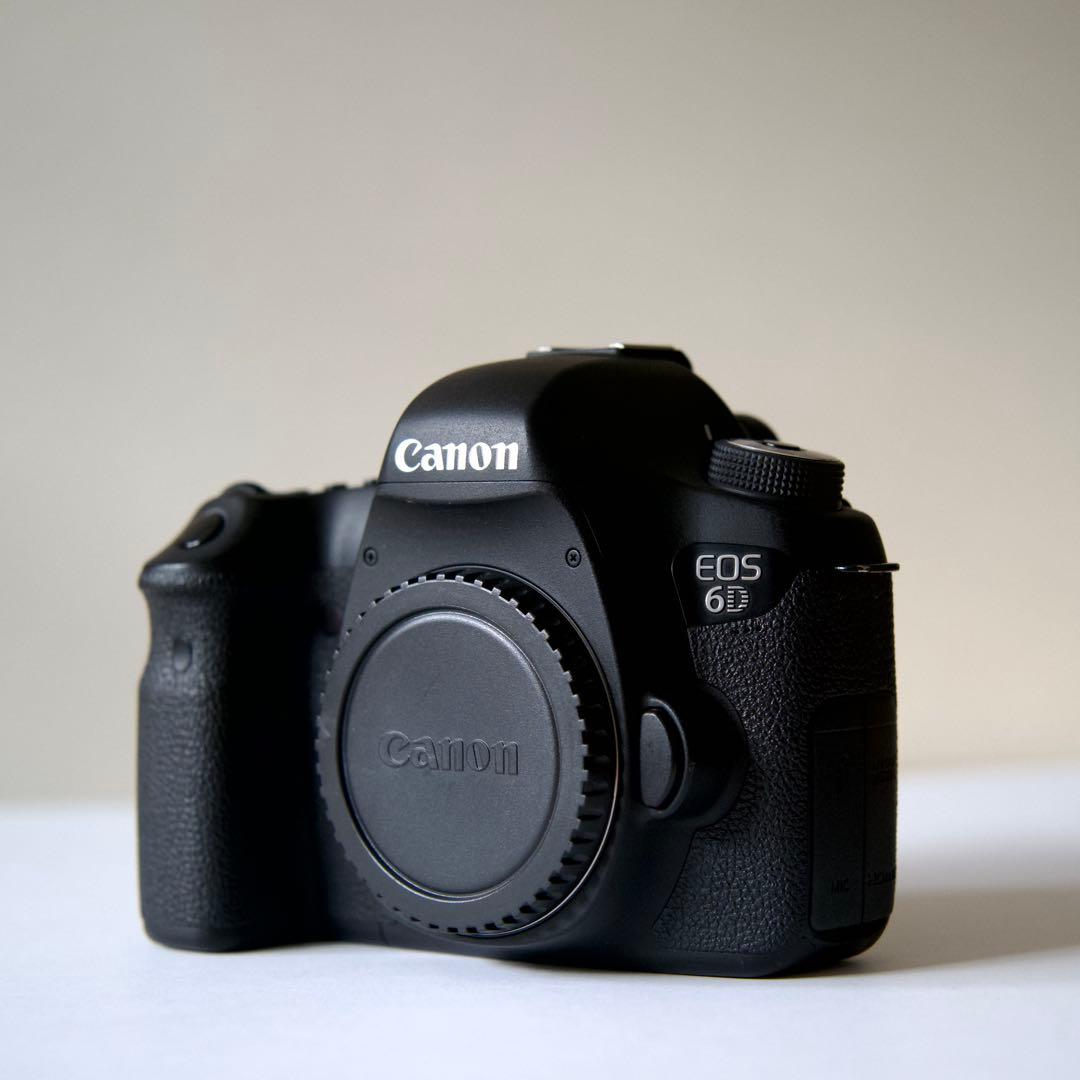 【良品】Canon EOS 6D 一眼レフ 望遠セット フルセット レンズ2本