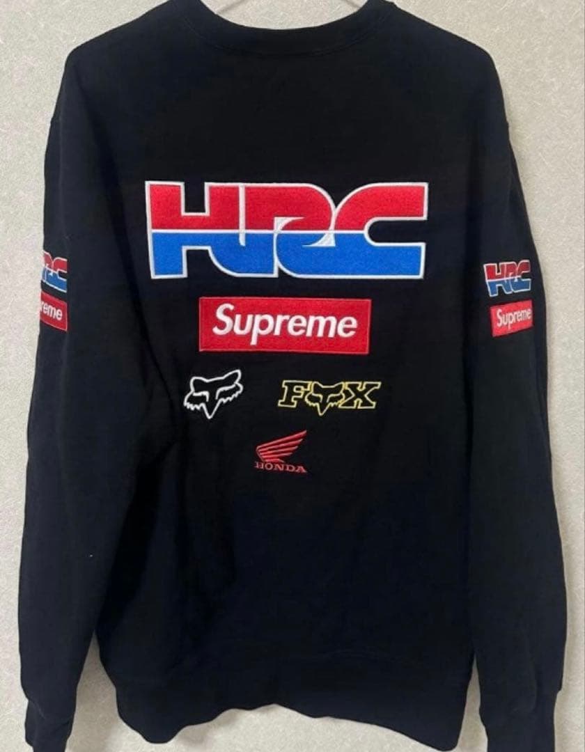 Y*N様 「美品」SupremeHondaFoxRacing Crewneck