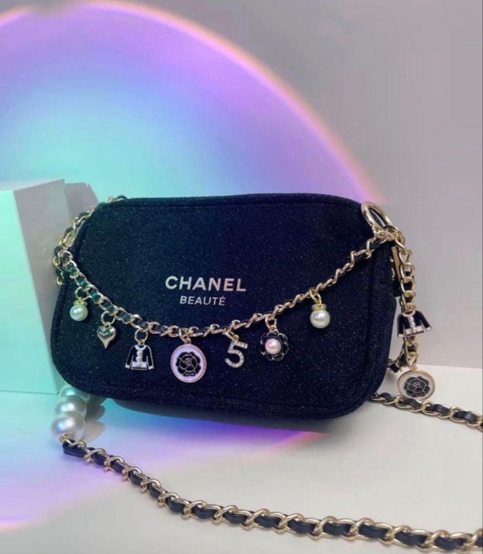 Y*♡様 在庫セールシヤネルノベルティポーチブラック