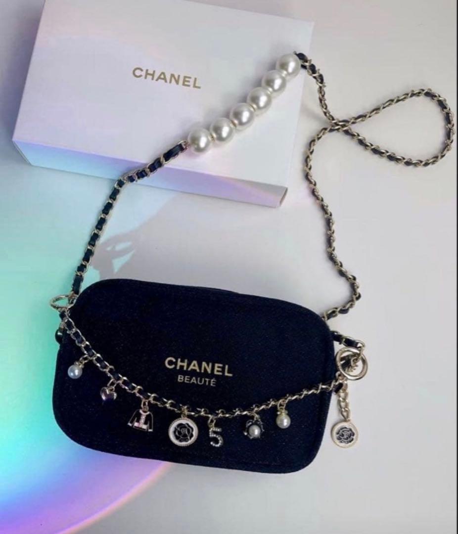 Y*♡様 在庫セールシヤネルノベルティポーチブラック