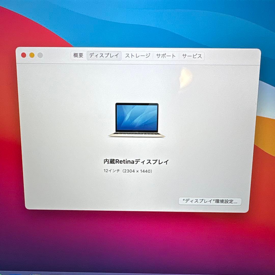 MacBook本体 MacBook Retina 12-inch Early 2015 512GB
