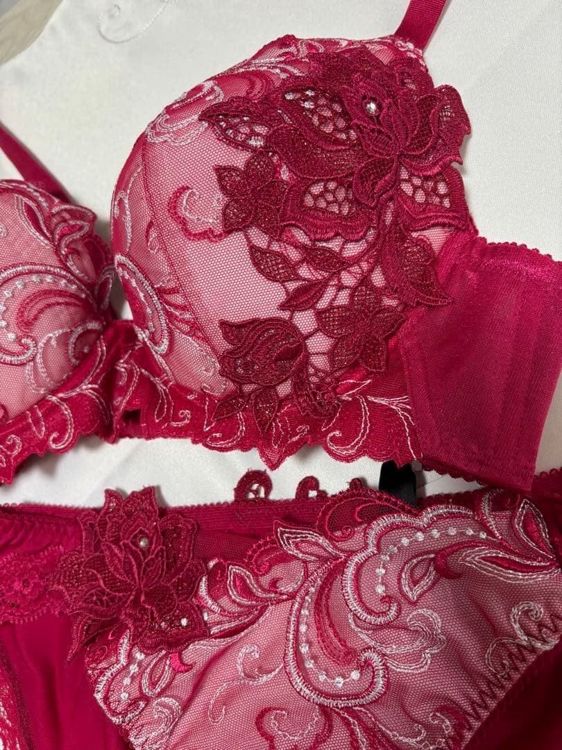 Salute サルート VIVA LINE ブラ&ショーツセット E70・M