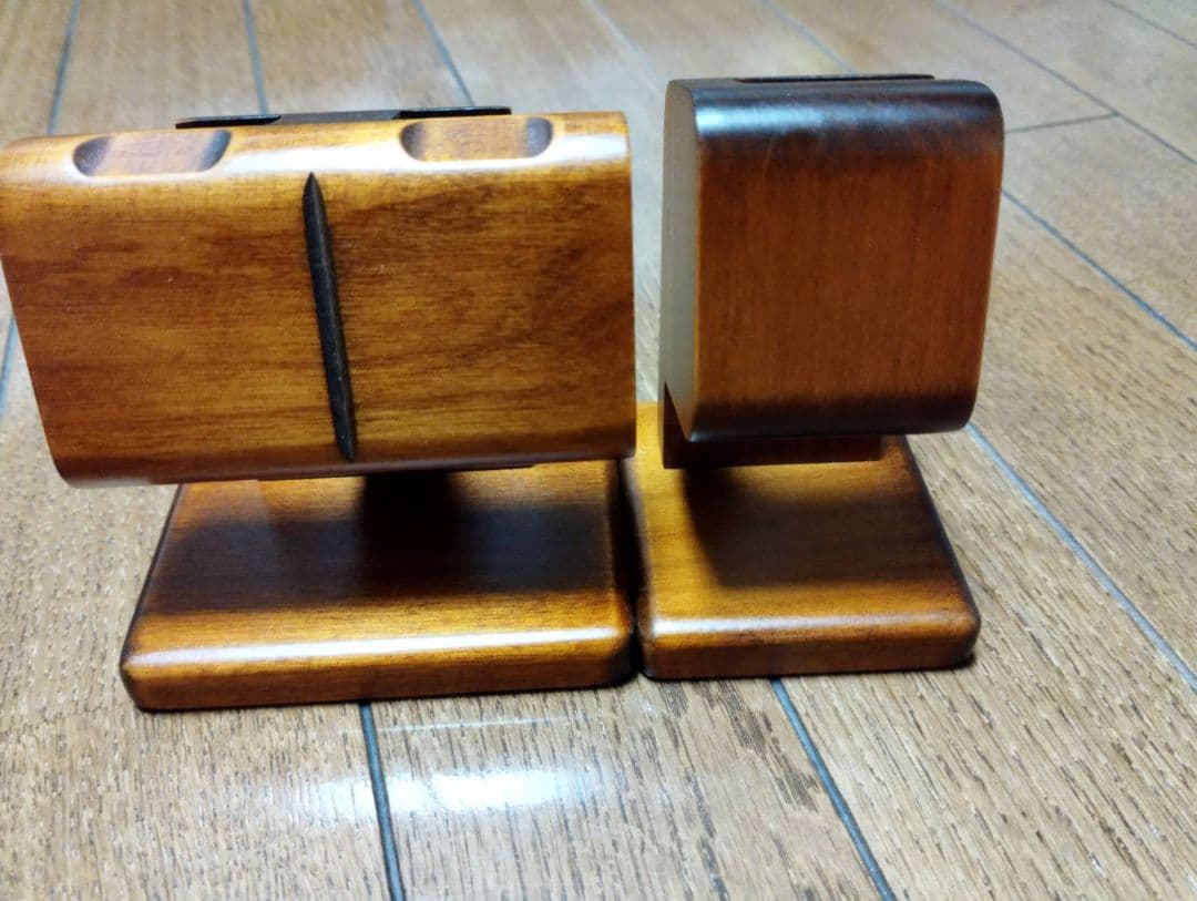 趣味人　豊岡クラフト　　・ウォッチスタンド・シングル・ダブル