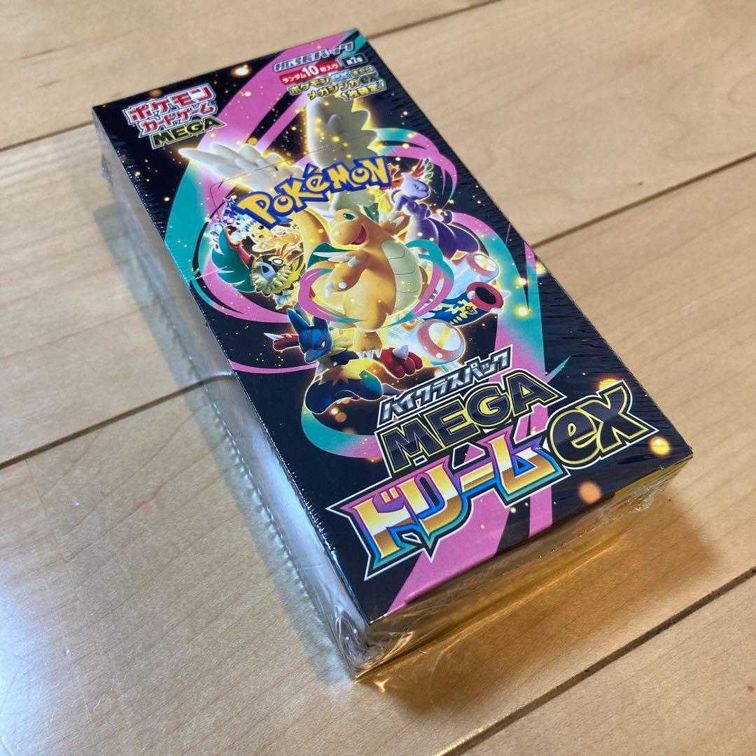 【新品未開封】MEGAドリームEX 1box シュリンク付きポケモンカードゲーム