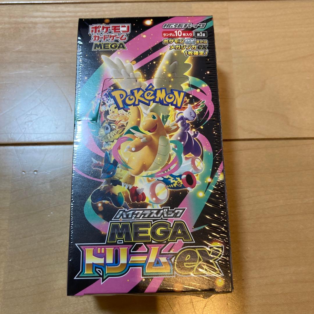 【新品未開封】MEGAドリームEX 1box シュリンク付きポケモンカードゲーム