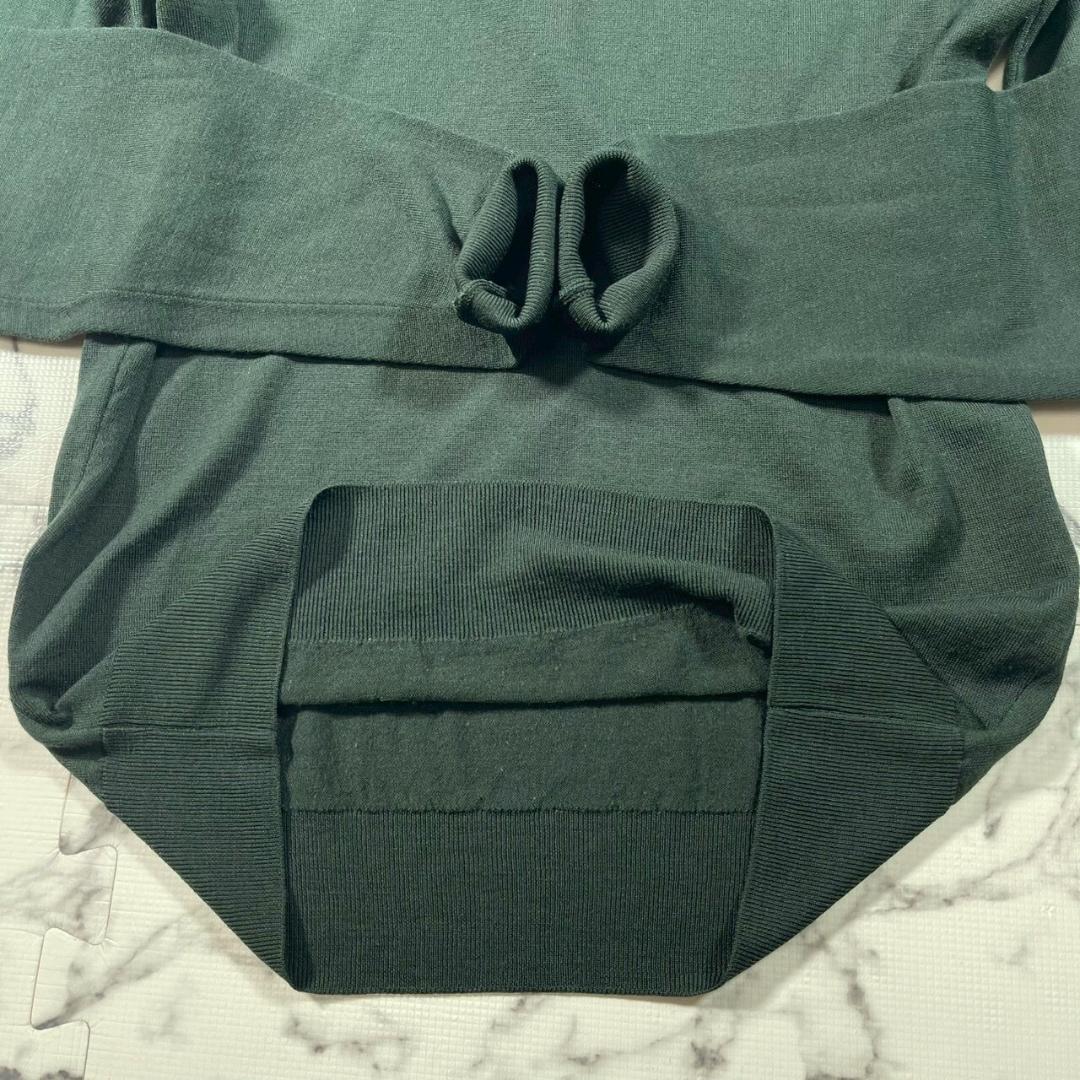 ✨美品✨ John Smedley メリノウール タートルネック 深緑 S