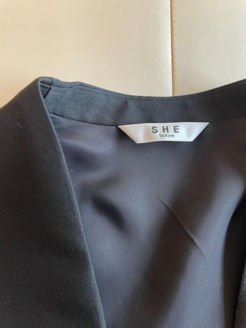 【shetokyo】GlenSilkWool black