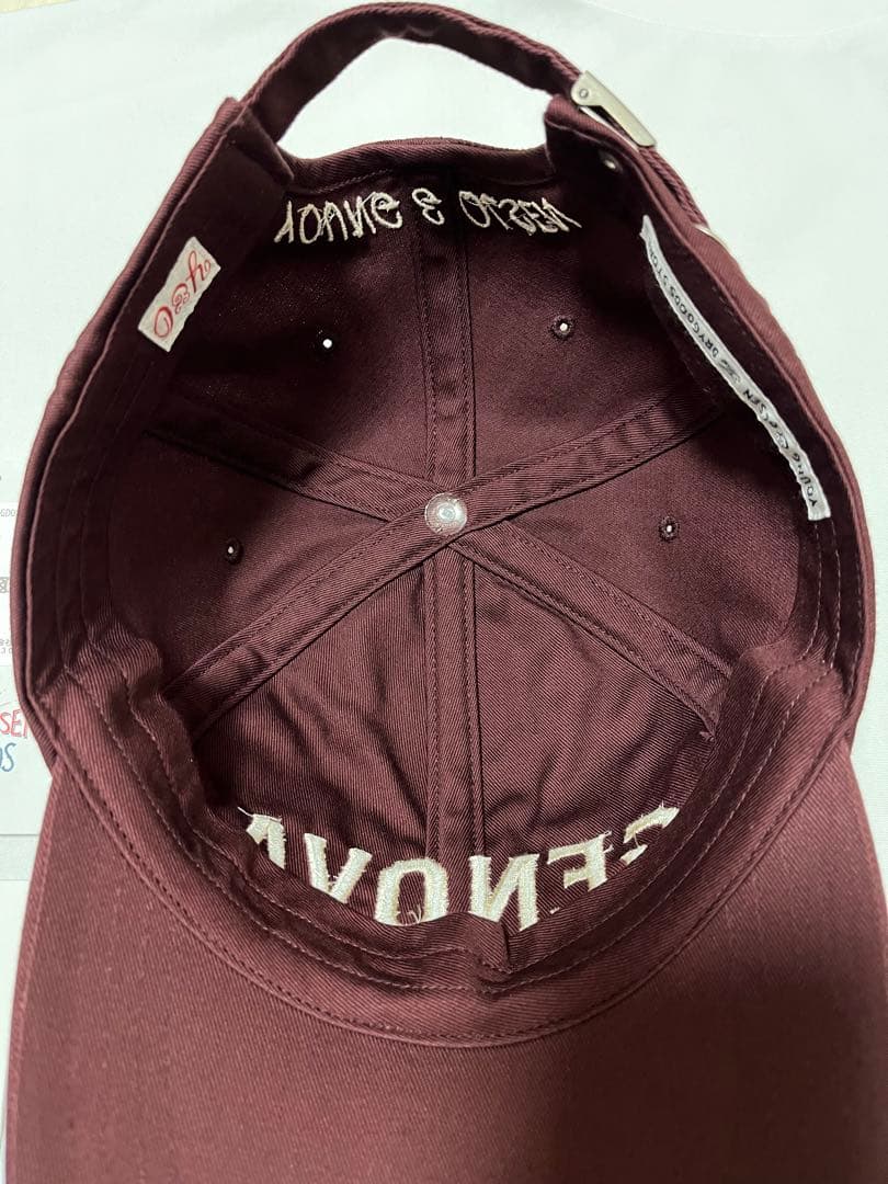 BABYLONE ヤングアンドオルセン CITY TWILLCAP キャップ