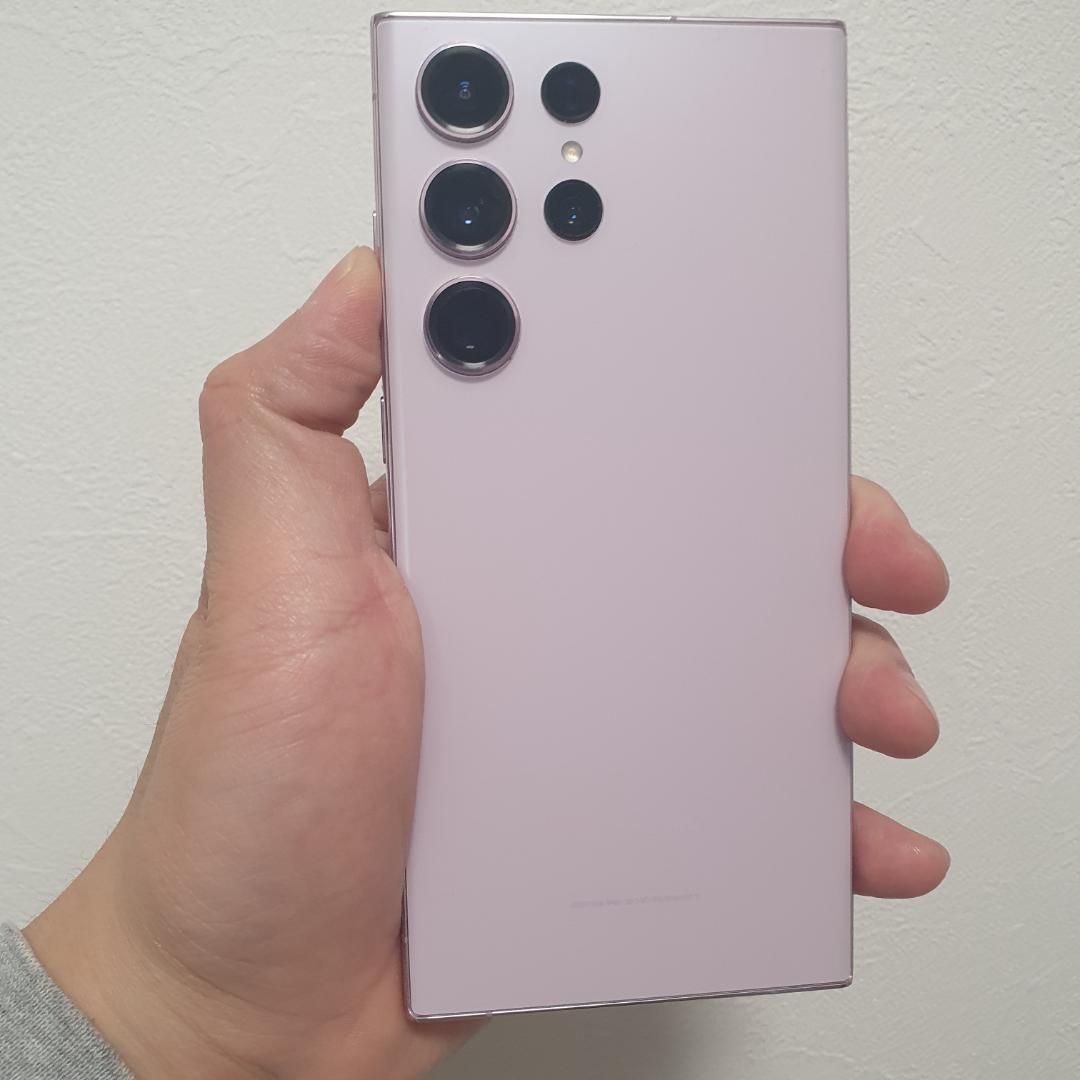[077]Galaxy S23 ultra ラベンダー 256GB SIMフリー