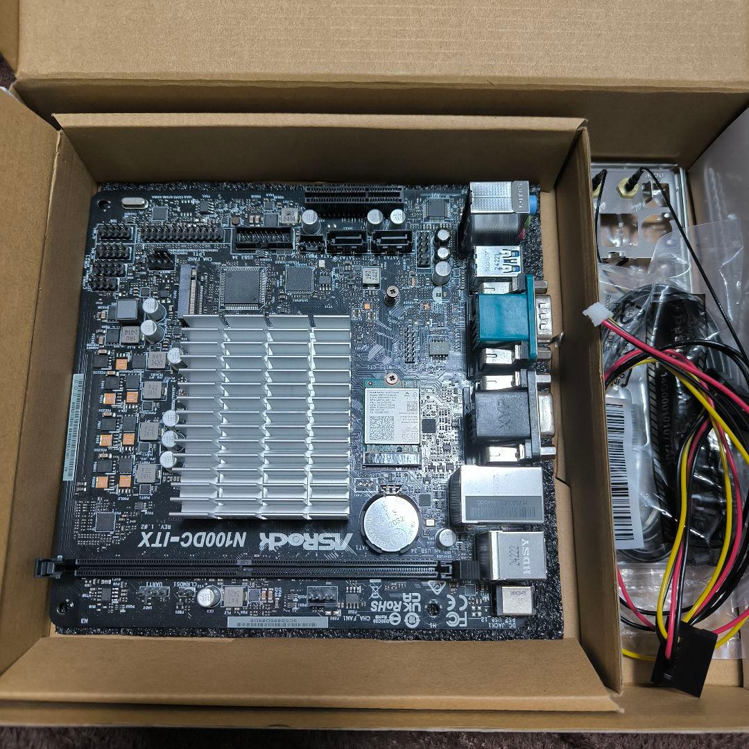 ASRock N100DC-ITX マザーボード