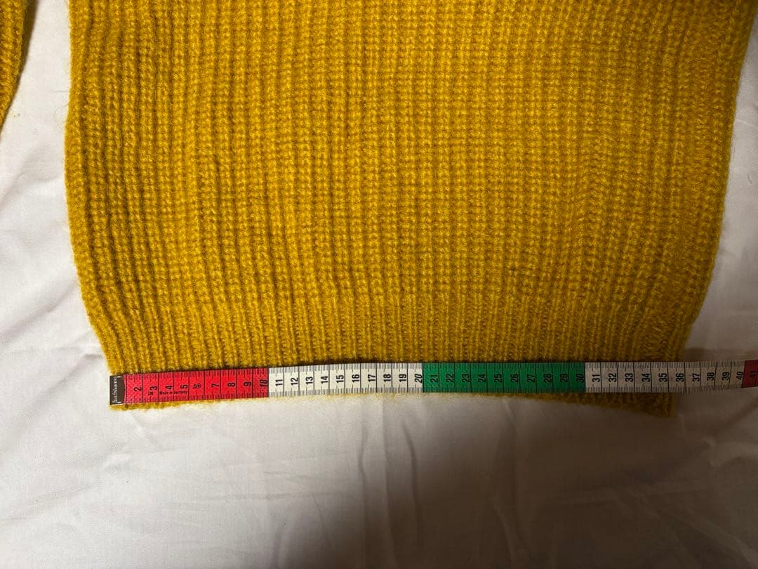 corgi リブ編みニット