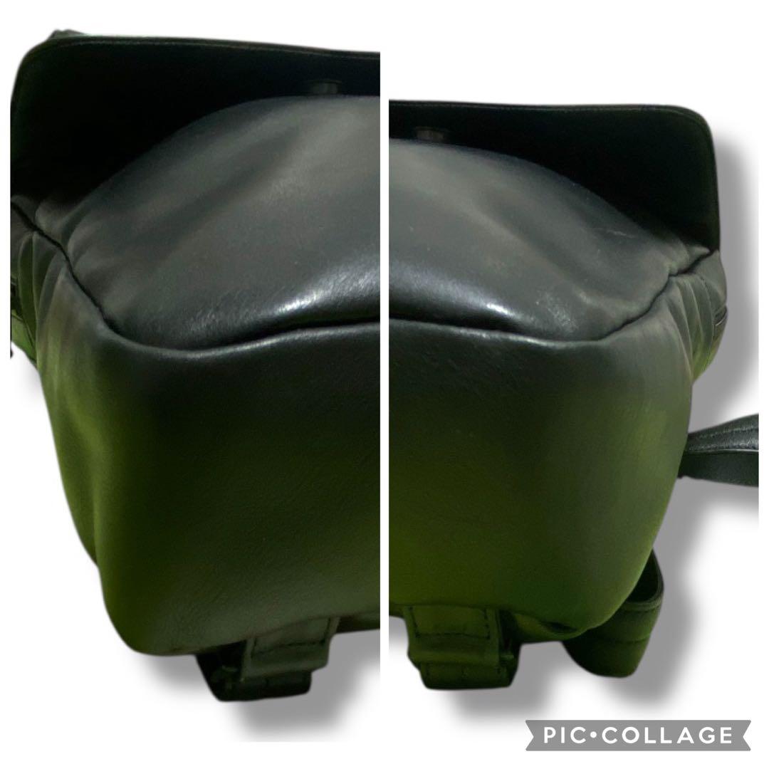 im product イッセイミヤケ　リュック　レザー　ブラック　黒　小型