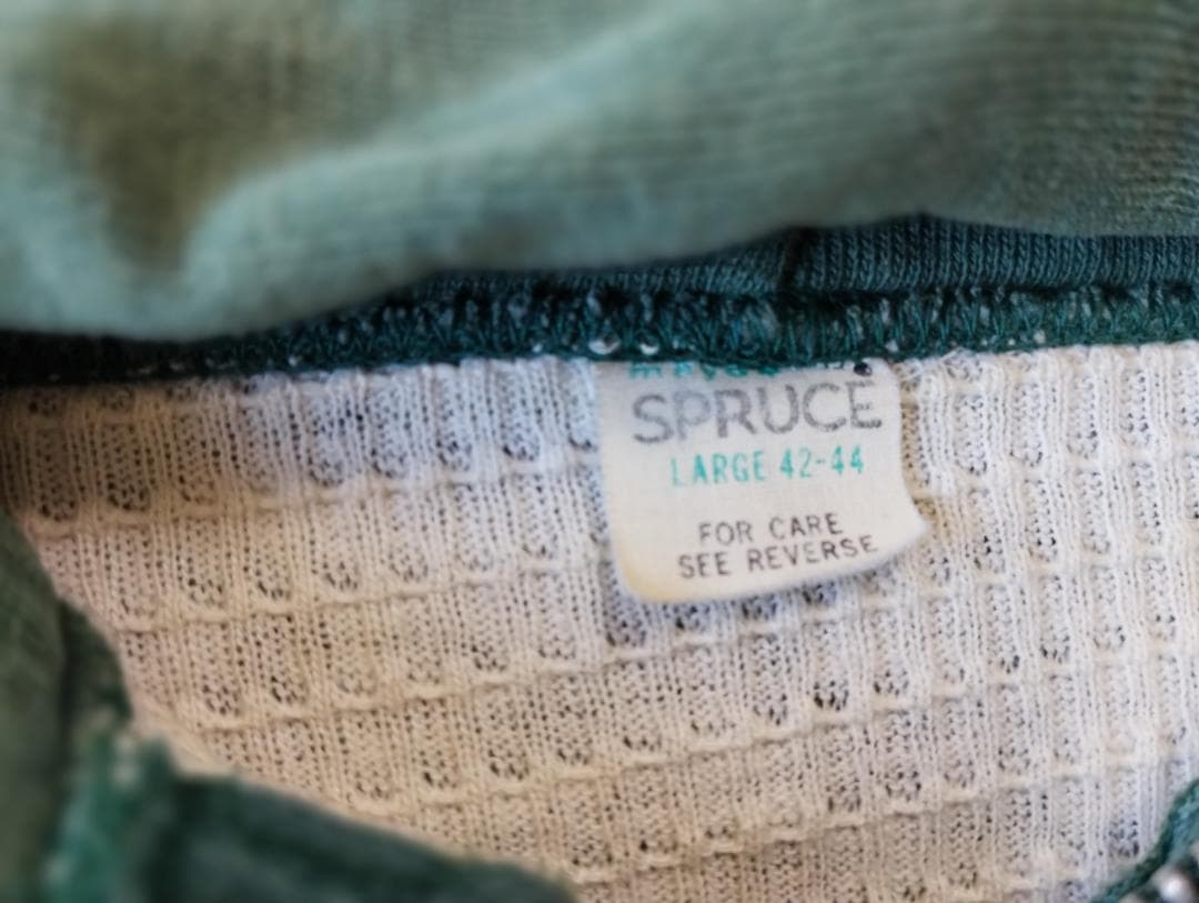 ６０ｓ　ダブルフェイス パーカー 裏サーマル L SPRUCE スウェット