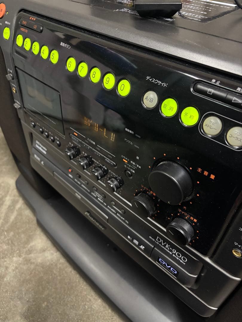 マイク付き‼️Pioneer パイオニア DVK-900 DVD LD カラオケ
