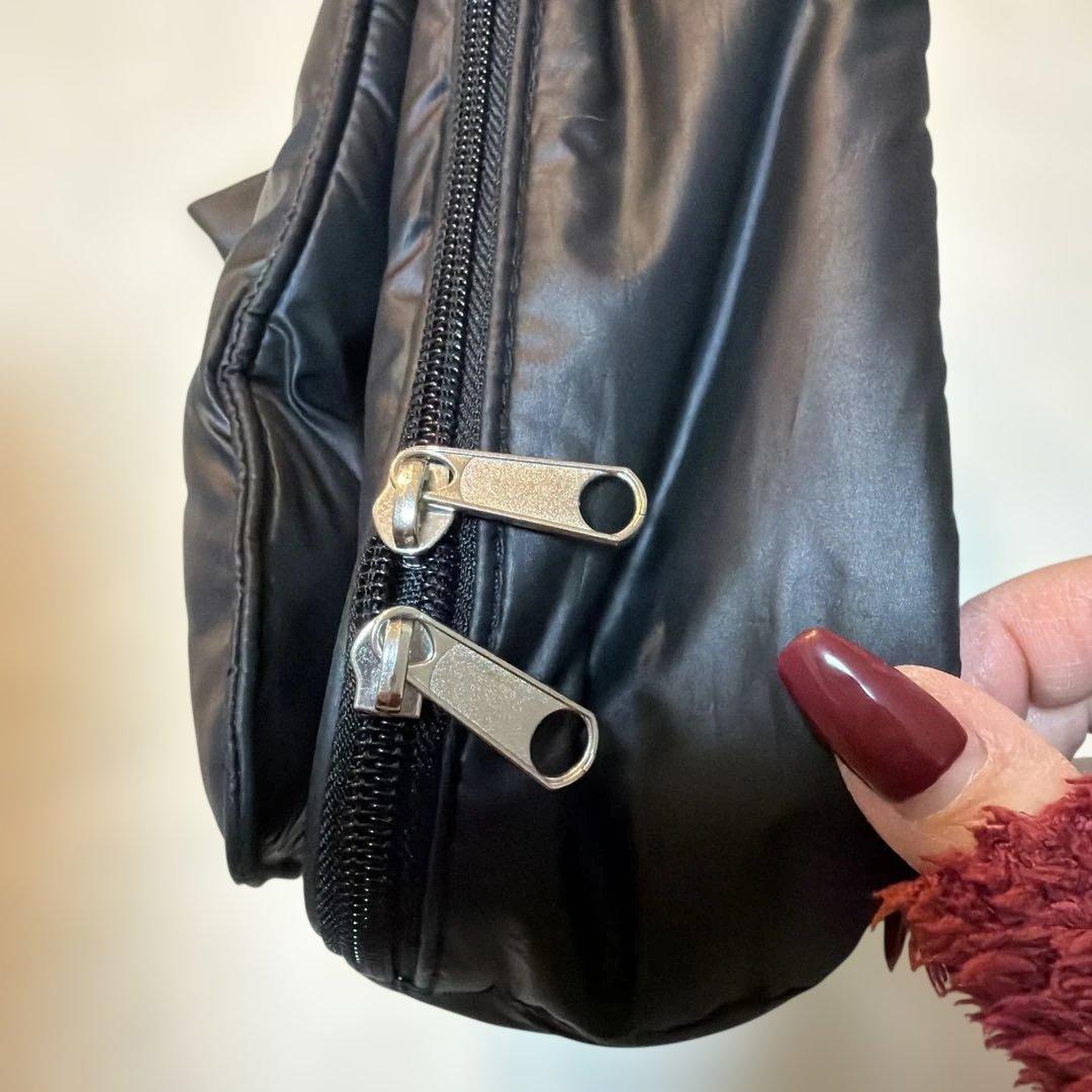 カラン　ブラック　マザーズバッグ