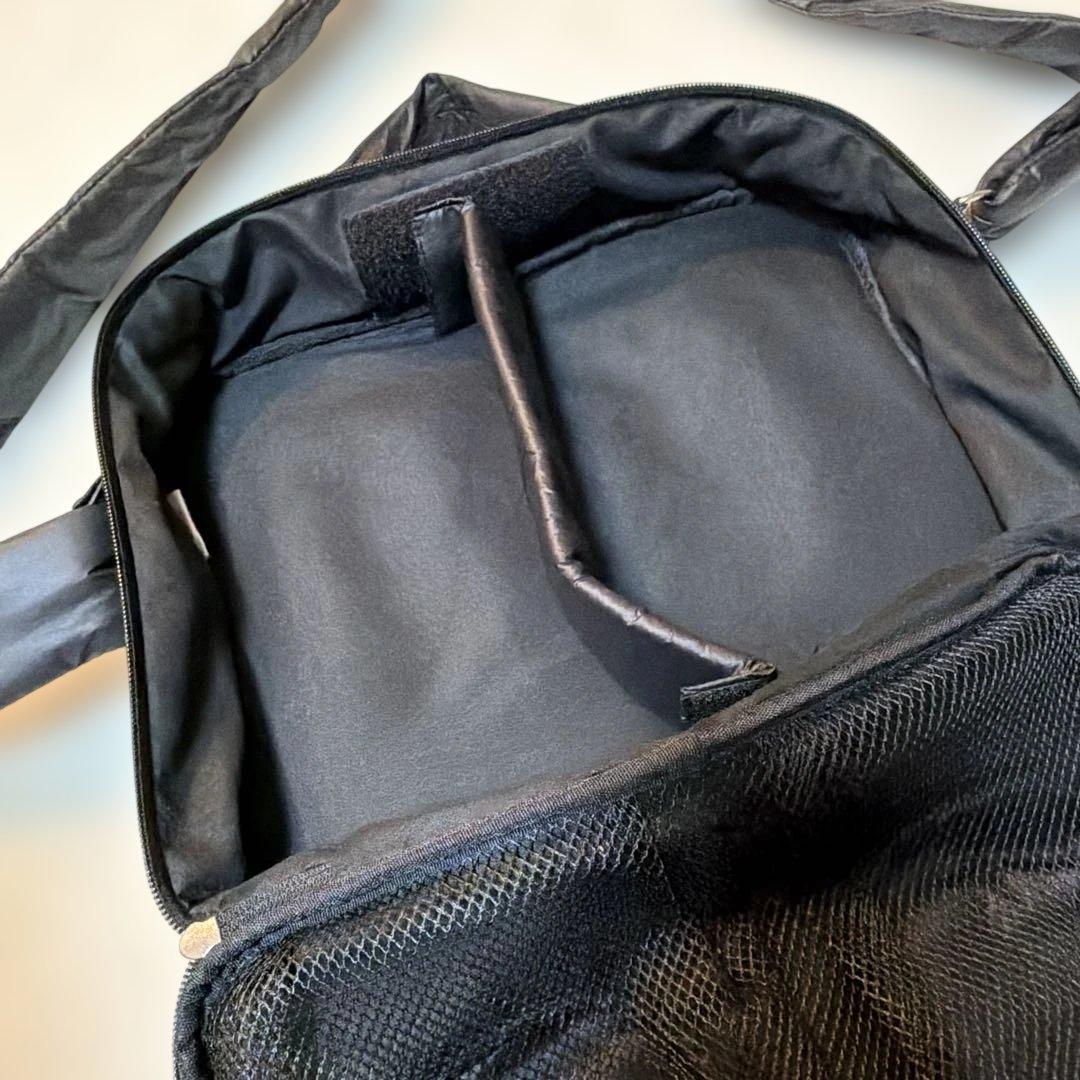 カラン　ブラック　マザーズバッグ