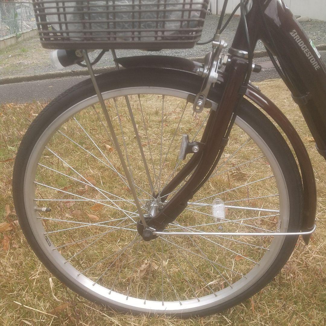 電動アシスト自転車 ブラウン 26インチ