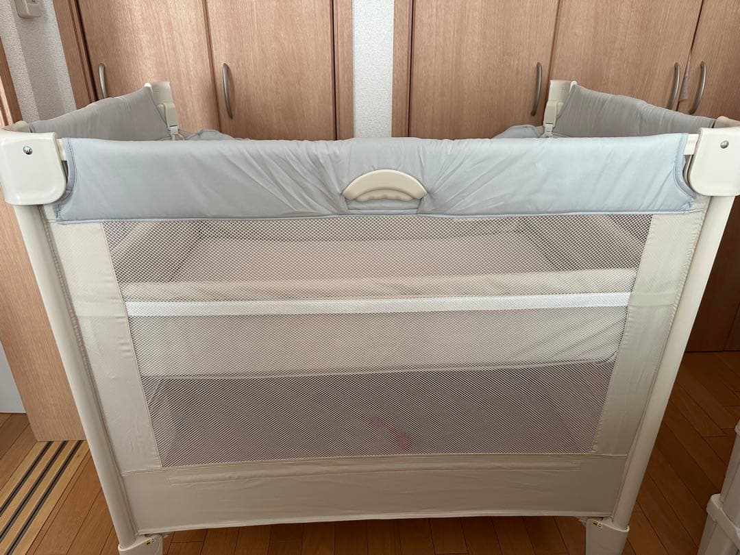 超美品 Aprica折り畳みベビーベッド ココネルエアー AB