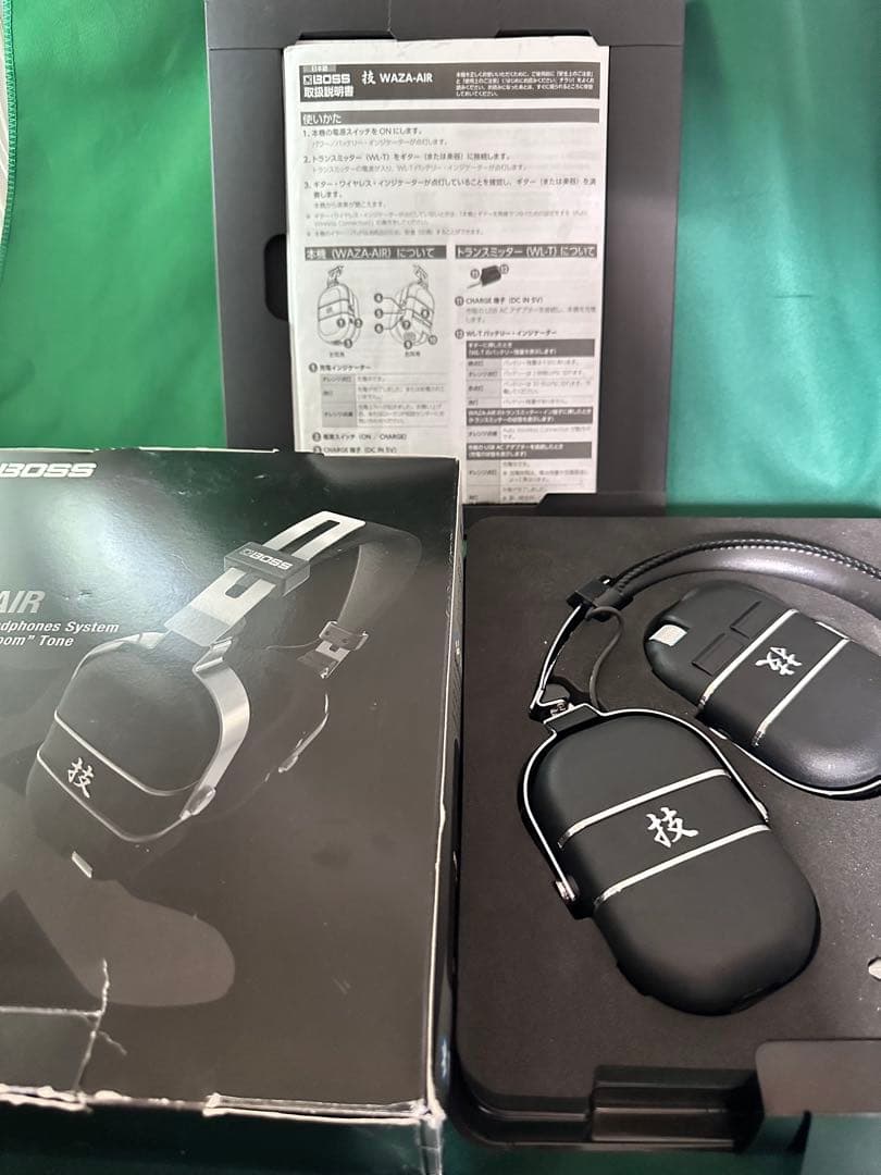 BOSS WAZA-AIR ギターワイヤレスヘッドホンアンプ