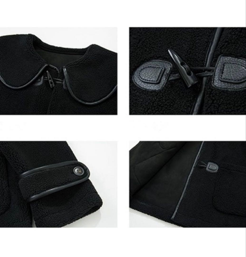 【Fano Studios】ワイドカラー ミドルダッフルコート(S)