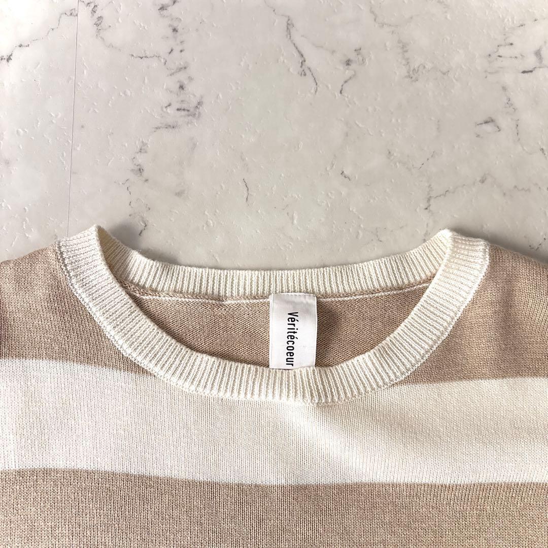 2点おまとめ ヴェリテクール ギャルリーヴィーコットン シルク カシミヤ ニット