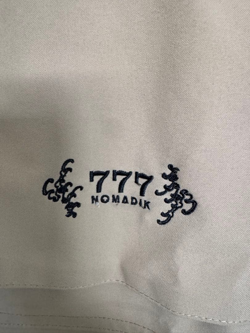 NOMADIK 777 フード付きスノーボードウェア L ベージュ