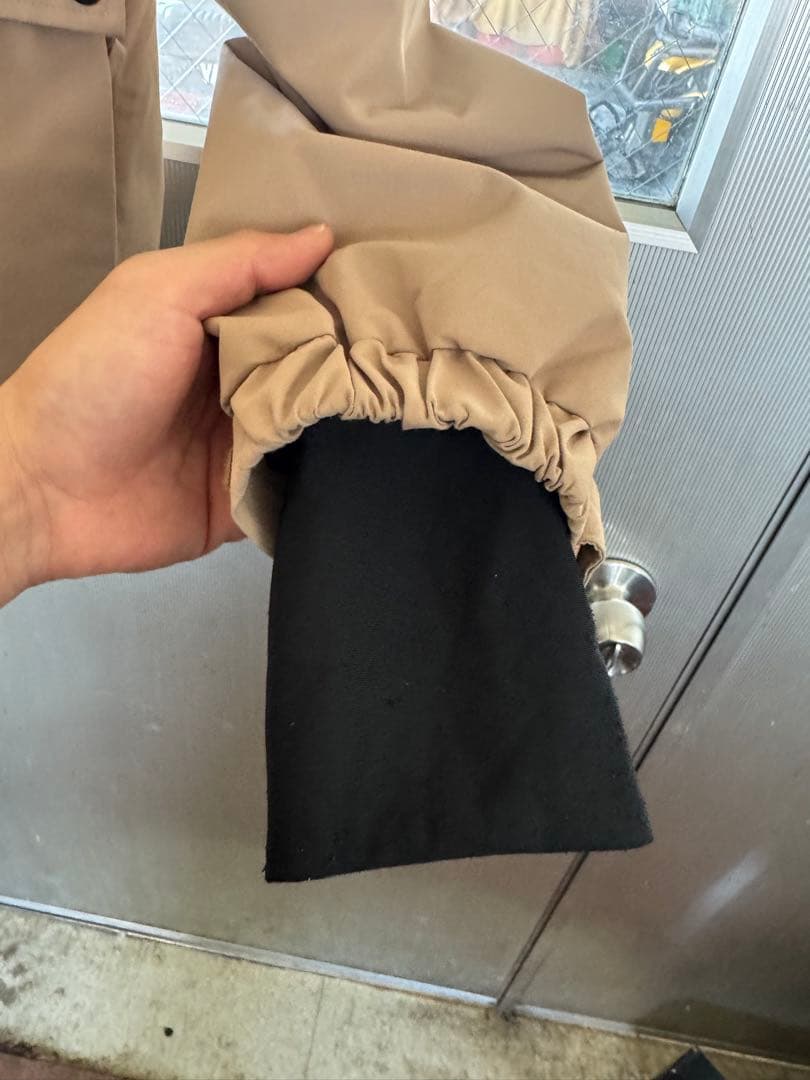 NOMADIK 777 フード付きスノーボードウェア L ベージュ