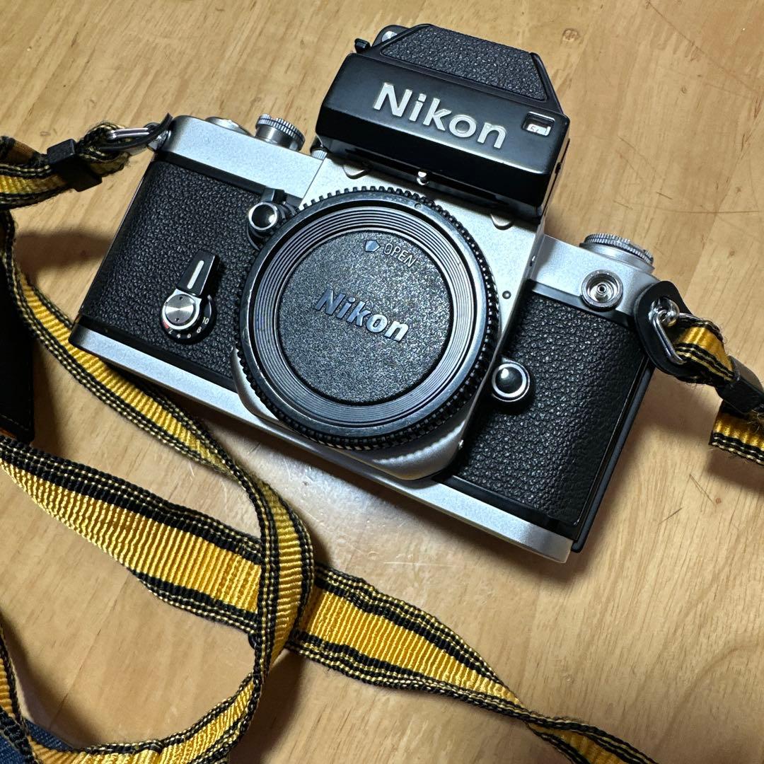NikonF2 フォトミック 方眼スクリーン ストラップfilmcamera