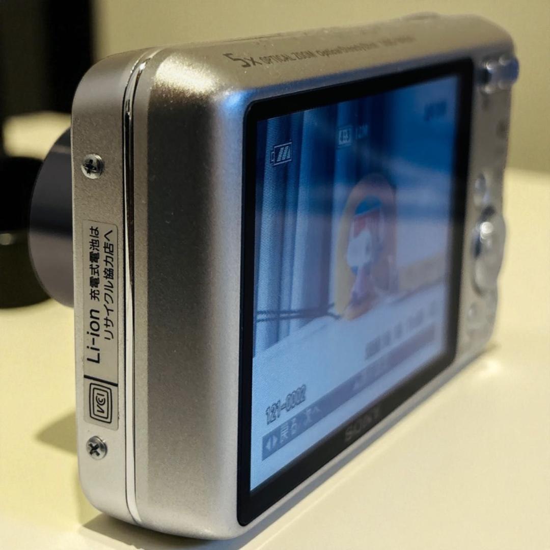 【超美品】SONY Cyber-shot DSC-W630 シルバー　美箱付き