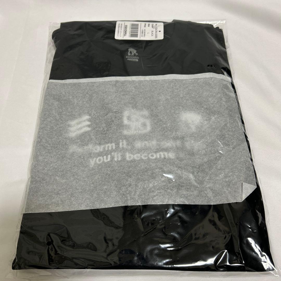 エゴザル RIKU ロングスリーブTシャツ RSスリーロゴ L 瀬川琉久