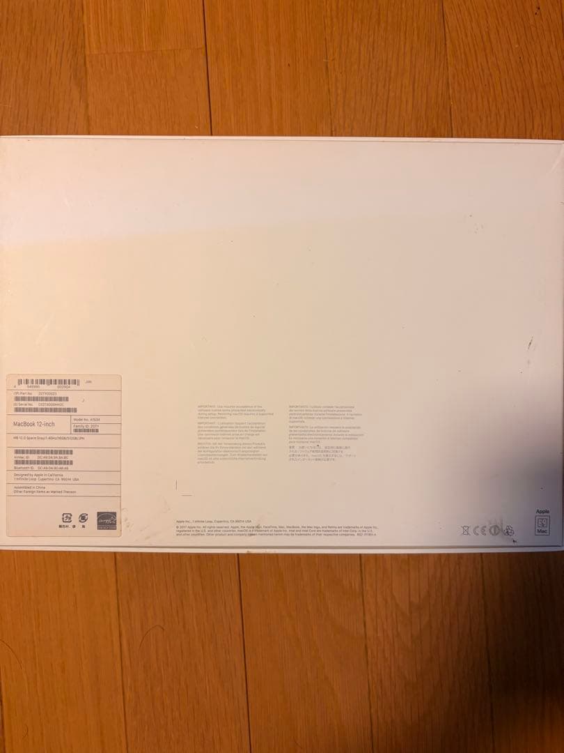 AppleMacBook12インチA1534 16G 512G usキーボード