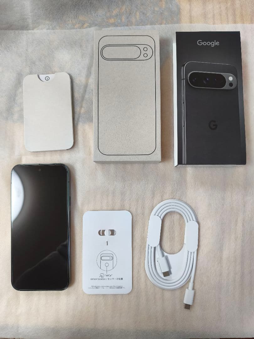 Google Pixel 9 Pro XL Obsidian SIMフリー 美品