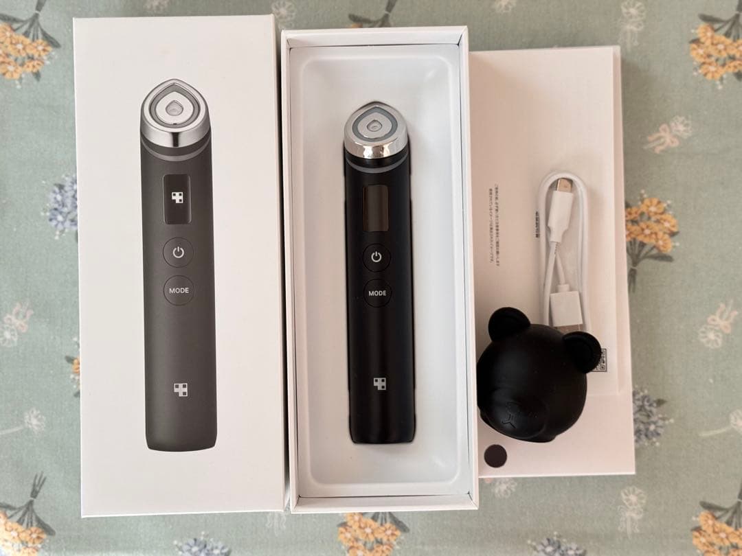 ★即日発送★メディキューブ ブースタープロ ブラック くまシリコンキャップ付き