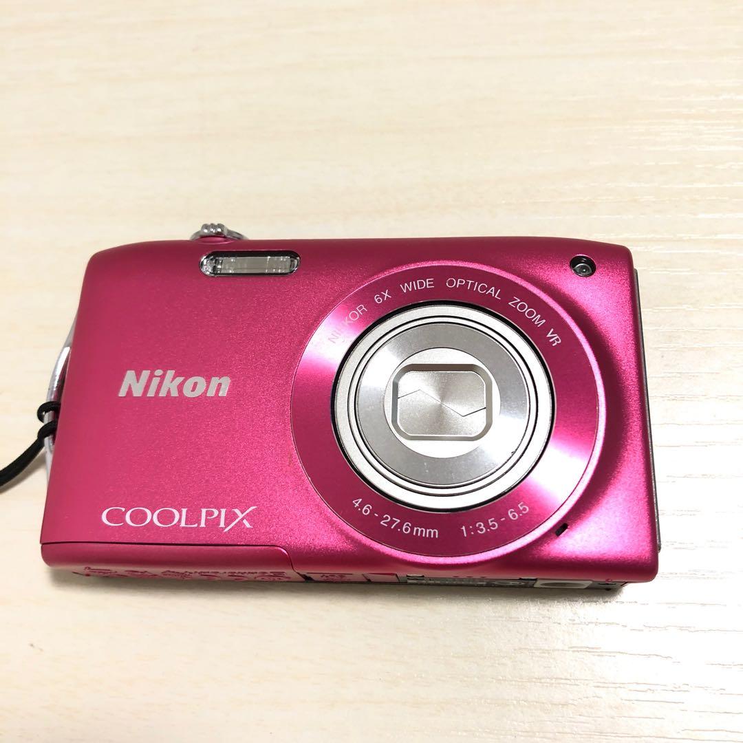 Nikon ニコン　COOLPIX S3300 ピンク