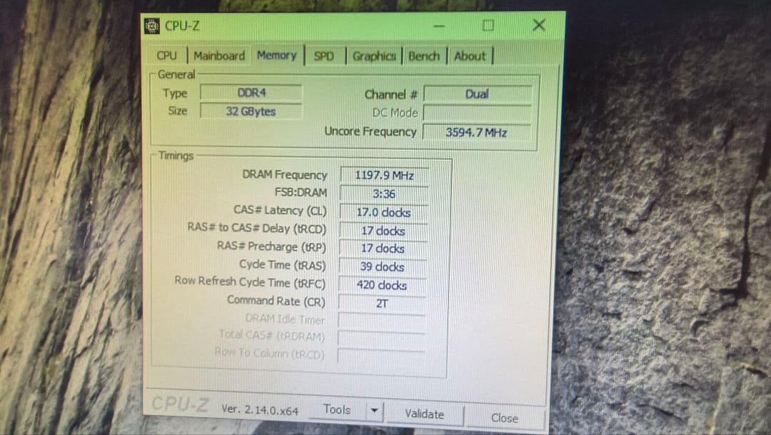 DDR4 8GBx4枚 32GB pc4-2400 動作確認済み ④